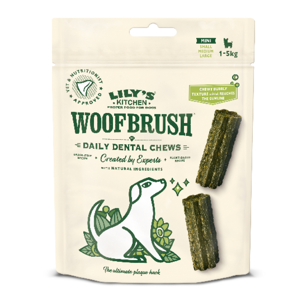 Mini Woofbrush Multipack Dental Chew (130g)