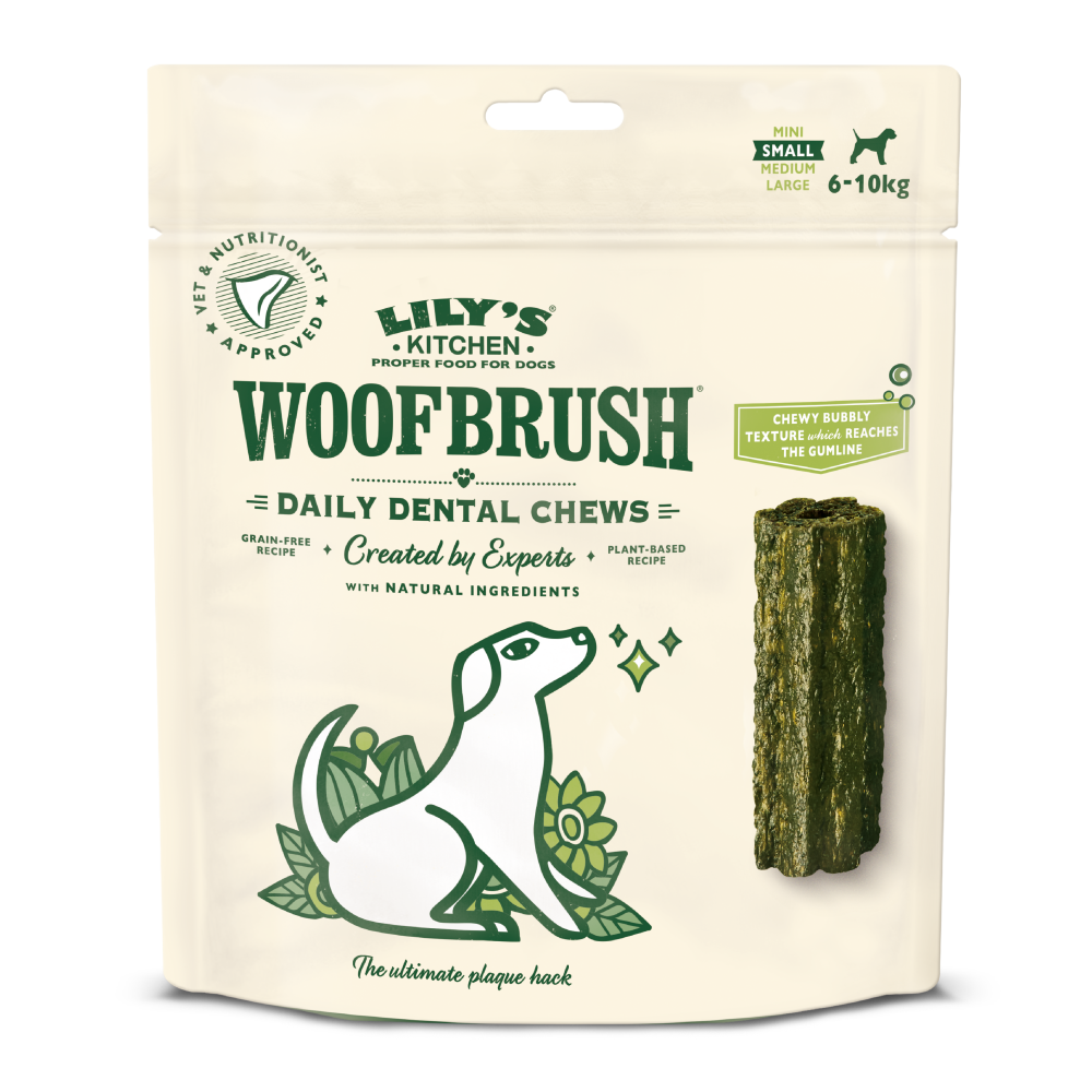 Small Woofbrush Dental Chew Multipack (154g)