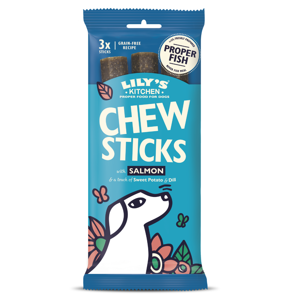 Chew Sticks with Salmon (120g)