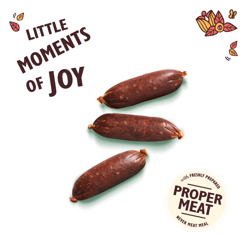 Cracking Pork with Apple Sausages (70g)