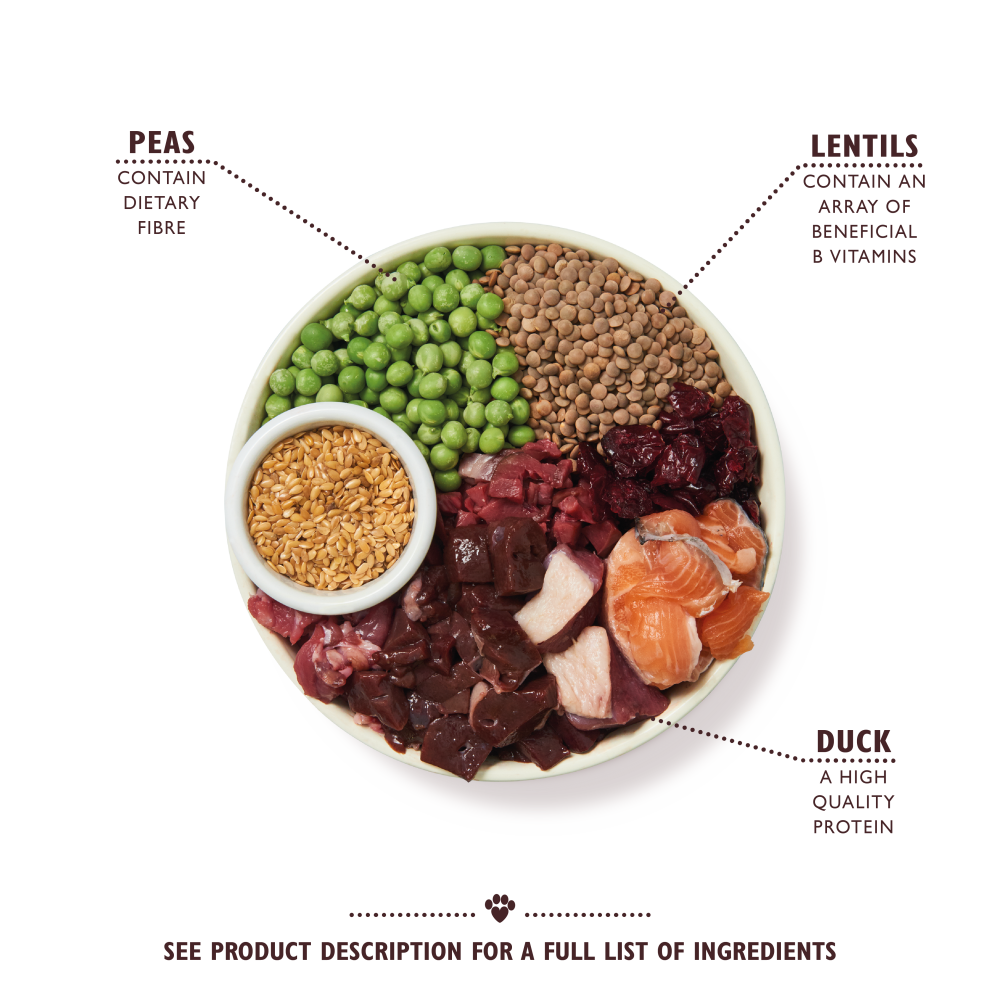 Duck, Salmon and Venison Dry Food