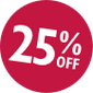 25% Off