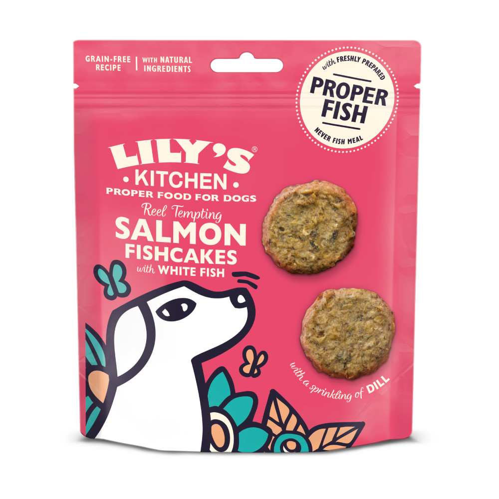 Lily's Kitchen Salmon Fishcakes with White Fish & Dill