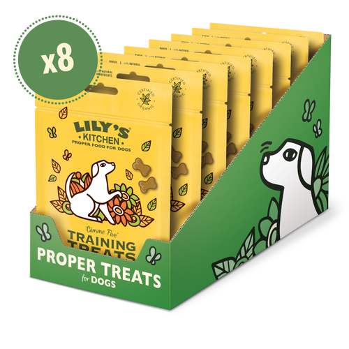 Organic Training Treats with Cheese & Apple (8 x 80g)