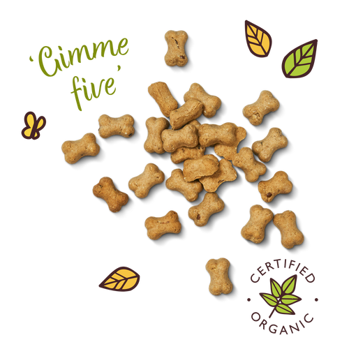 Organic dog hotsell training treats