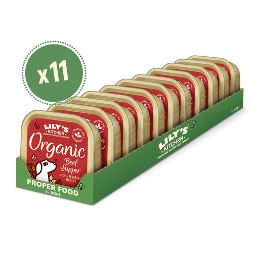 Organic Beef Supper (11 x 150g)