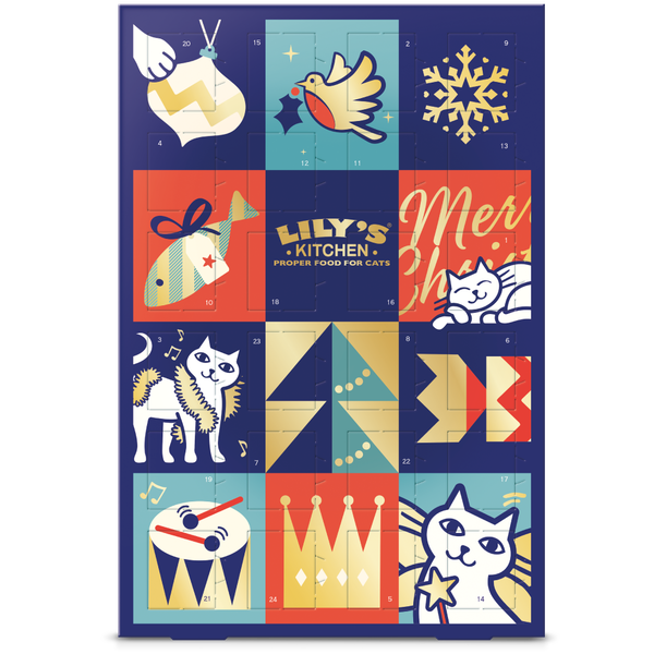 Cat Advent Calendar Cat Christmas Gift Lily's Kitchen