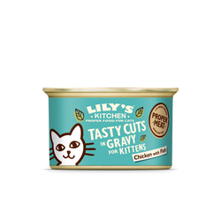 Chicken with Fish Tasty Cuts in Gravy for Kittens