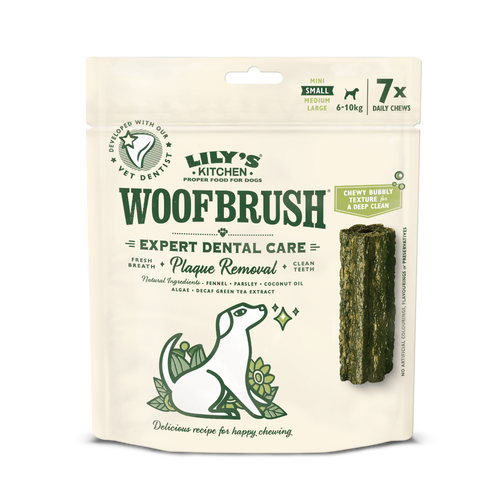 Small Woofbrush Dental Chew multipack Reviews Lily s Kitchen