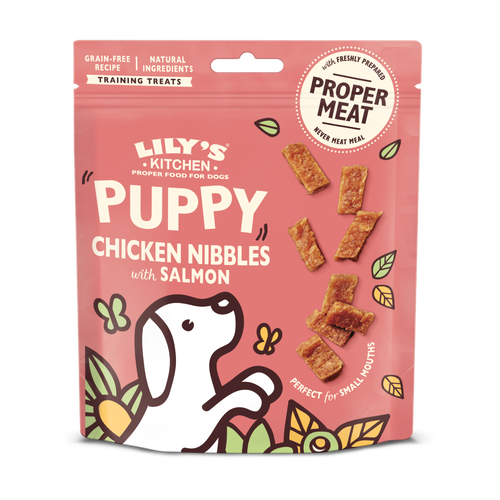 Chicken and Salmon Nibbles Puppy Treats