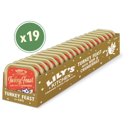Christmas Turkey Feast with Ham & Cranberries (19 x 85g)