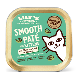 Paté with Chicken, Cod & Salmon for Kittens