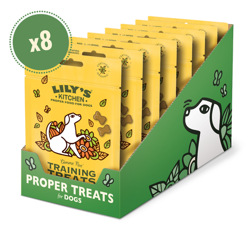 Organic Cheese and Apple Training Treats (8 x 80g)