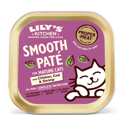 Paté with Chicken, Cod & Shrimp for Mature Cats