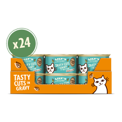 Chicken with Fish Tasty Cuts in Gravy for Kittens (24 x 85g)