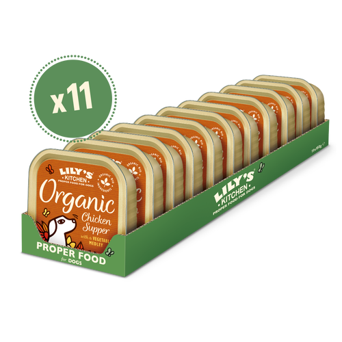 Organic Chicken Supper (11 x 150g)