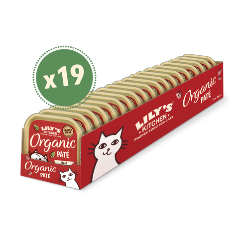 Organic Beef Paté (19 X 85g)