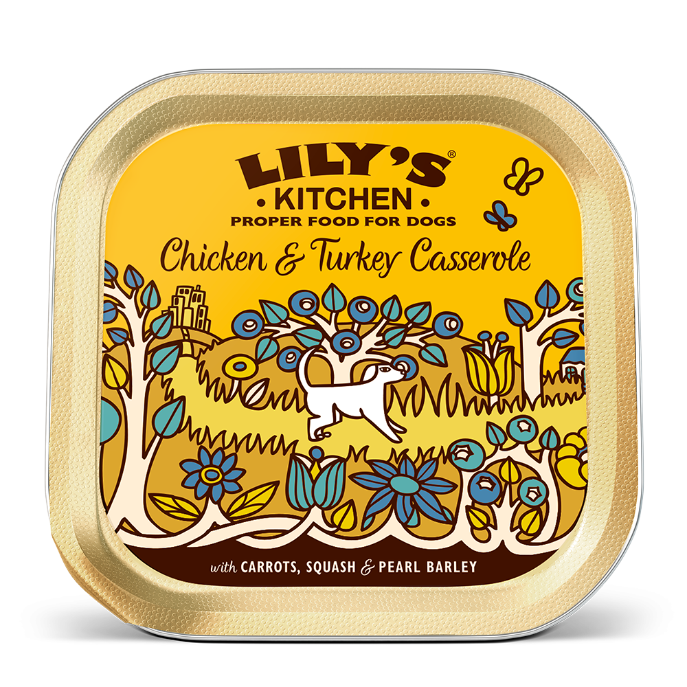 Chicken Turkey Casserole For Dogs 150g Lilys Kitchen