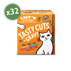 Tasty Cuts in Gravy 32 x 85g Multipack