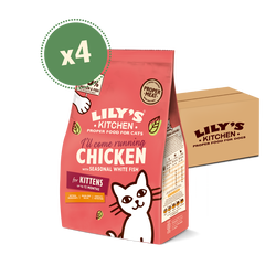 Chicken with White Fish Dry Kitten Food (4 x 800g)