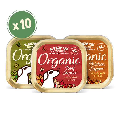 Organic Suppers 10 x 150g Multipack