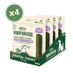 Large Woofbrush Gut Health Dental Chew (4 x multipacks)