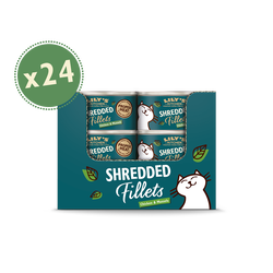 Chicken with Mussel Shredded Fillets (24 x 70g)