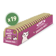 Paté with Chicken, Cod & Shrimp for Mature Cats (19 x 85g)