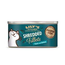 Tuna Shredded Fillets with Salmon