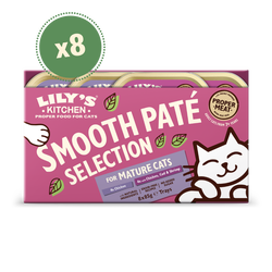 Paté Selection for Mature Cats 8 x 85g Multipack