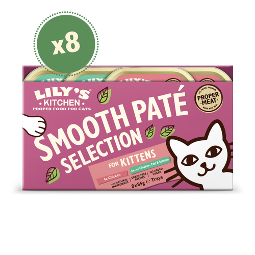 Kitten Paté Selection 8 x 85g Multipack