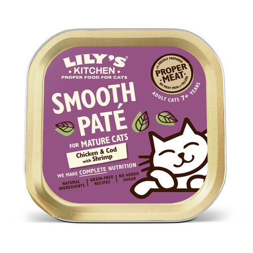 Chicken & Cod Paté for Mature Cats