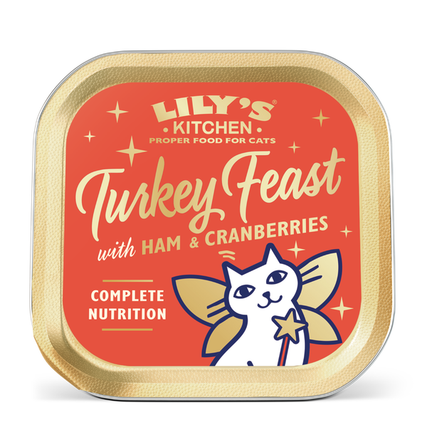 Christmas Turkey Feast with Ham Cranberries for Cats Lily s Kitchen