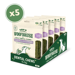 Small Woofbrush Gut Health Dental Chew (5 x multipacks)