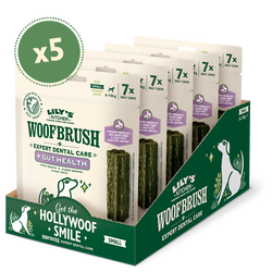 Small Woofbrush Gut Health Dental Chew (5 x multipacks)