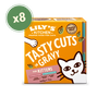 Kitten Tasty Cuts in Gravy 8 x 85g Multipack
