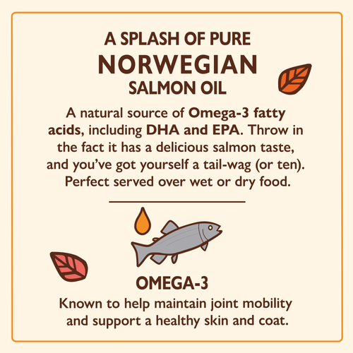Norwegian Salmon Oil for Dogs 500ml