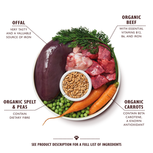 Organic Beef Supper (11 x 150g)