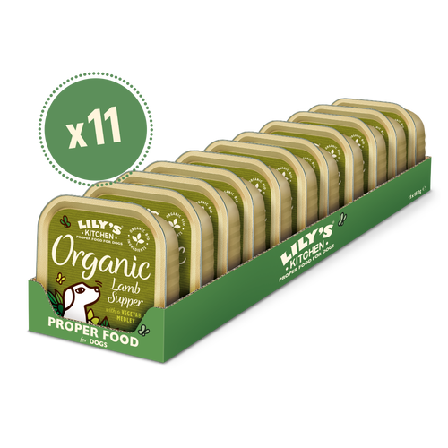 Organic Lamb Supper (11 x 150g)