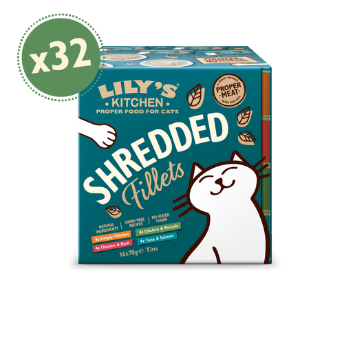 Shredded Fillets 32 x 70g Multipack