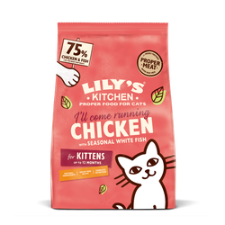 Chicken with White Fish Dry Kitten Food