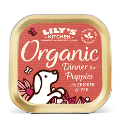 Organic Dinner for Puppies (150g)