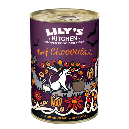 Halloween Beef Ghoooulash for Dogs (400g) Lily's Kitchen