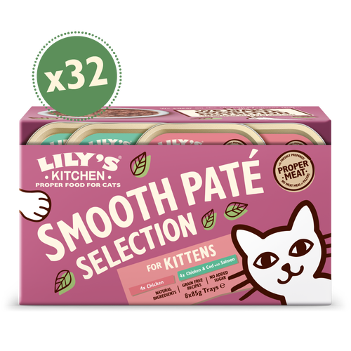 Kitten Paté Selection 32 x 85g Multipack