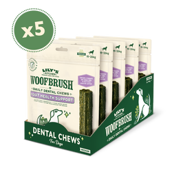Medium Woofbrush Gut Health Dental Chew (5 x multipacks)