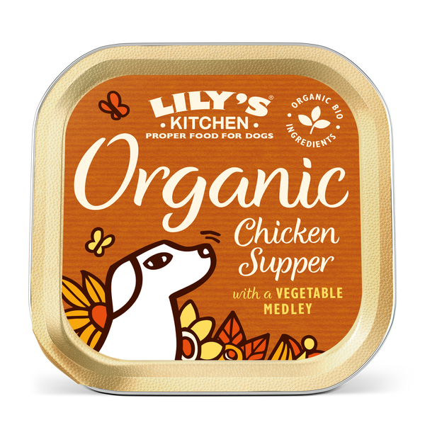 Organic Chicken Supper for Dogs 150g Lily s Kitchen