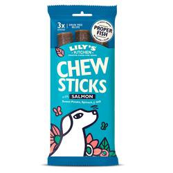 Chew Sticks with Salmon