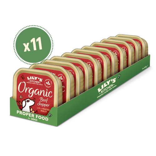 Organic Beef Supper (11 x 150g)