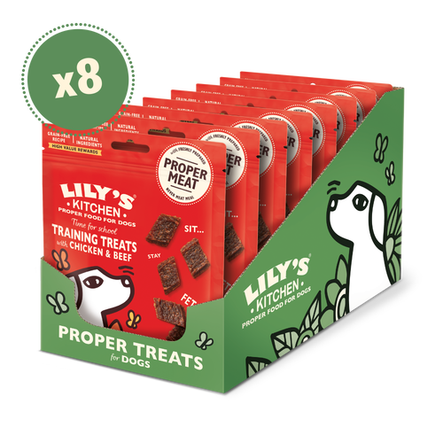 Training Treats with Chicken & Beef (8 x 70g)