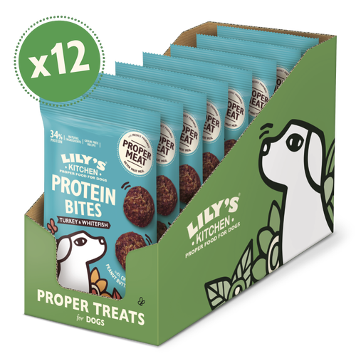 Turkey & Whitefish Protein Bites (12 x 40g)